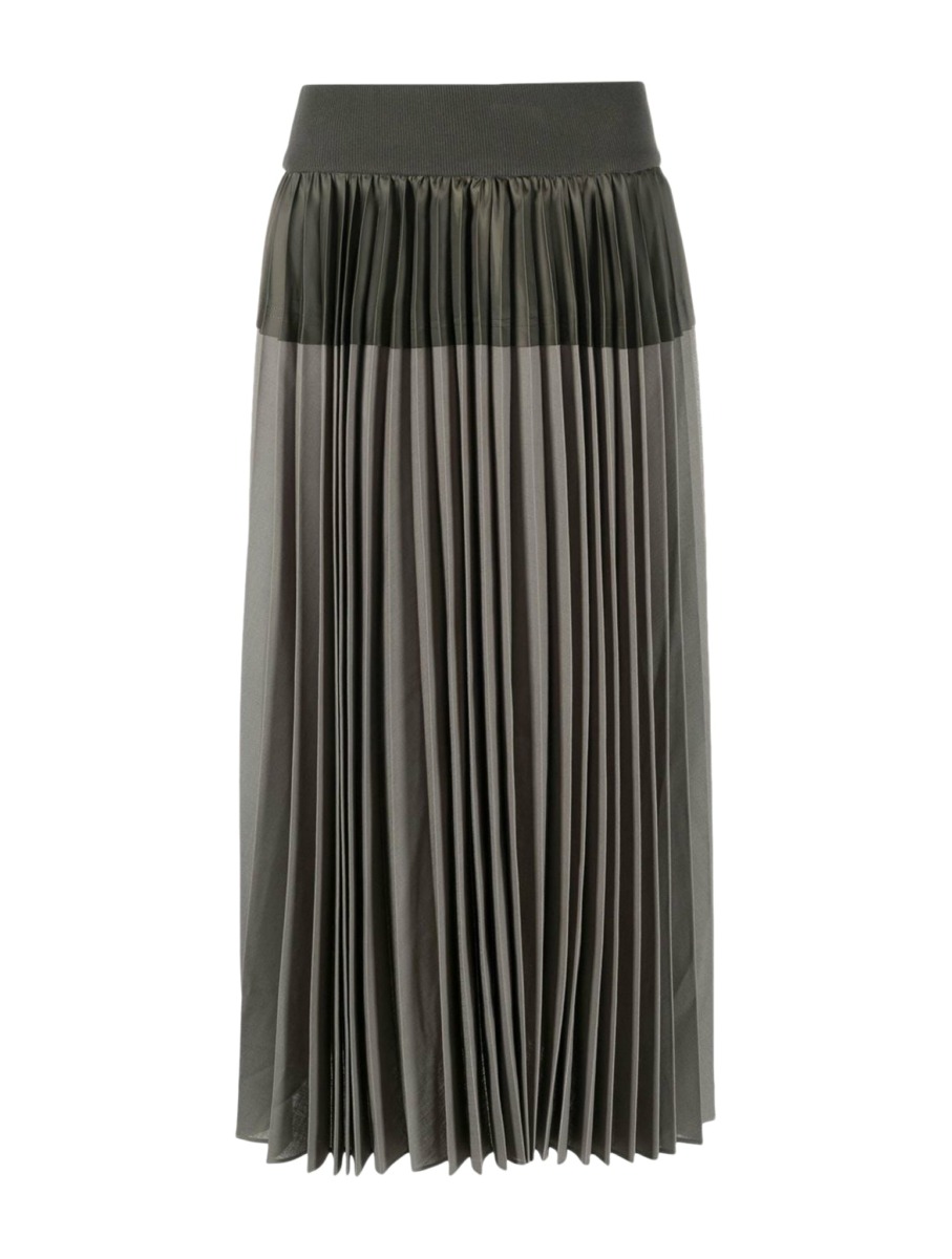 Women Brown - Pleated Skirt - Suitnegozi GOOFASH