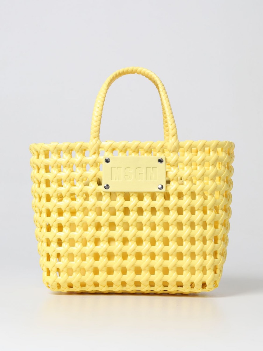 Women Handbag in Yellow from Giglio GOOFASH