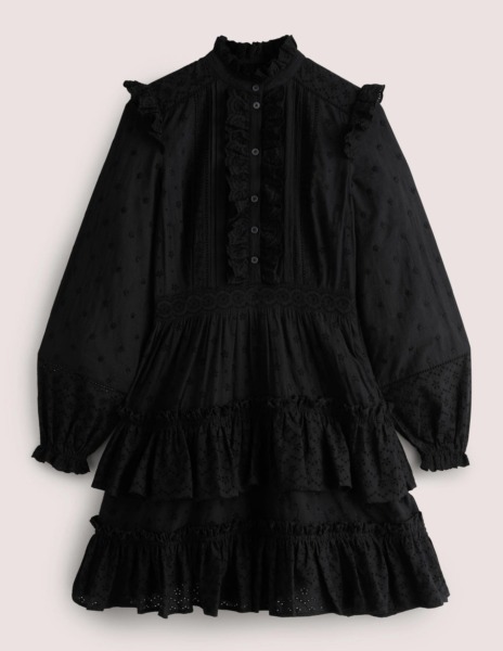 Women Jersey Dress Black - Boden GOOFASH
