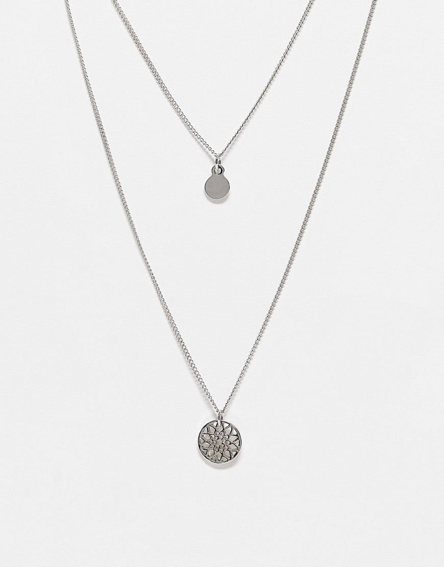 Women Necklace Silver from Asos GOOFASH