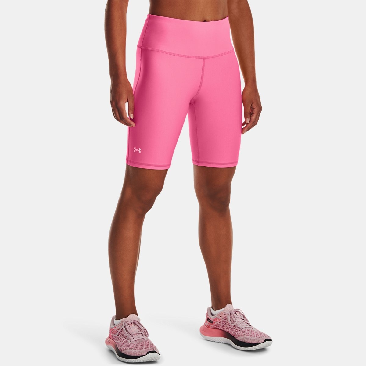 Women Pink Shorts by Under Armour GOOFASH