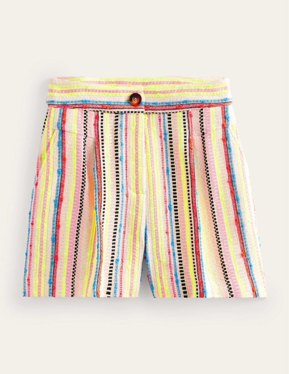 Women Shorts in Striped - Boden GOOFASH