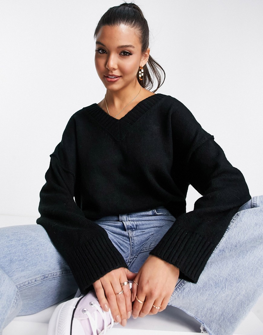 Women Sweater Black Asos GOOFASH