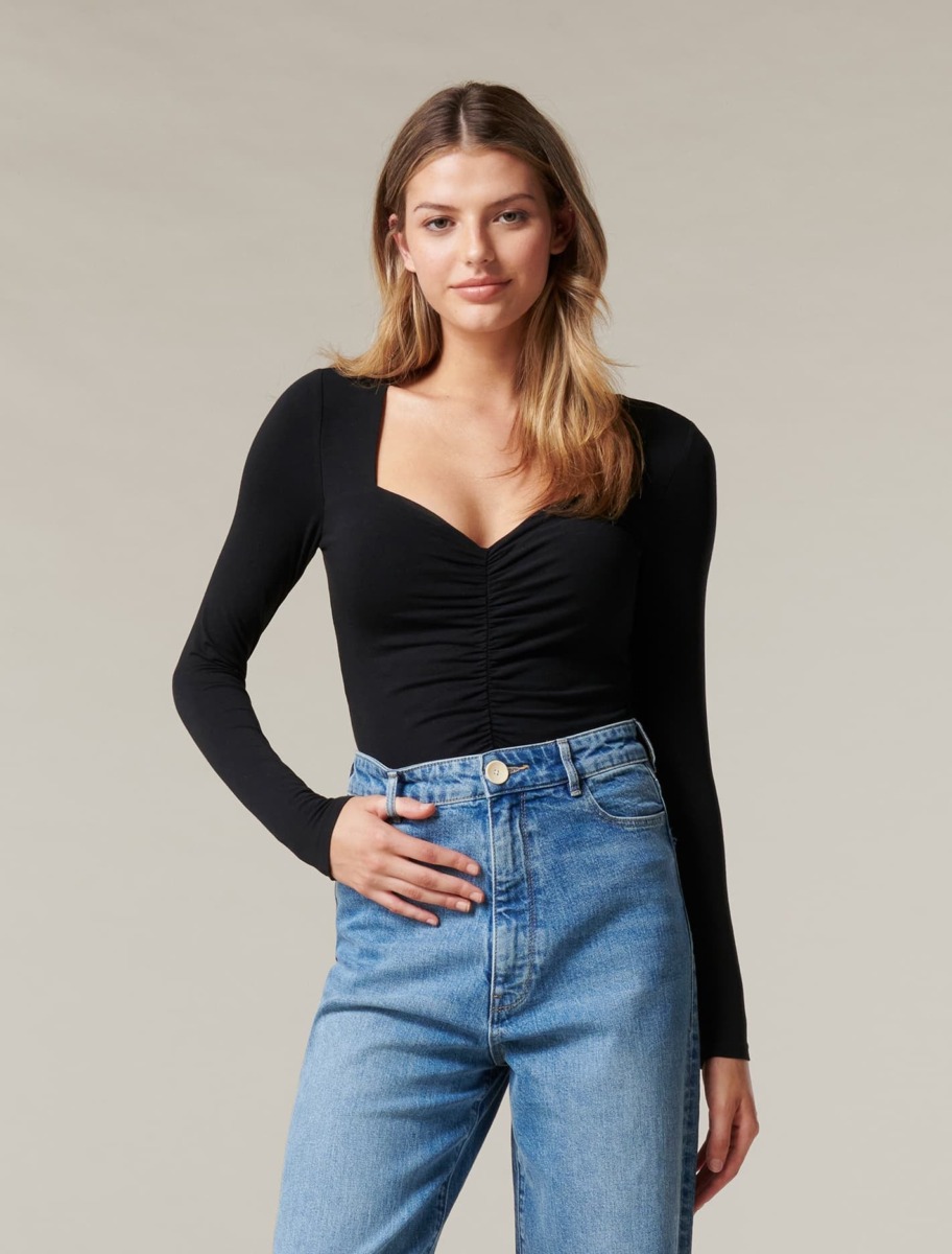 Women Top Black from Ever New GOOFASH