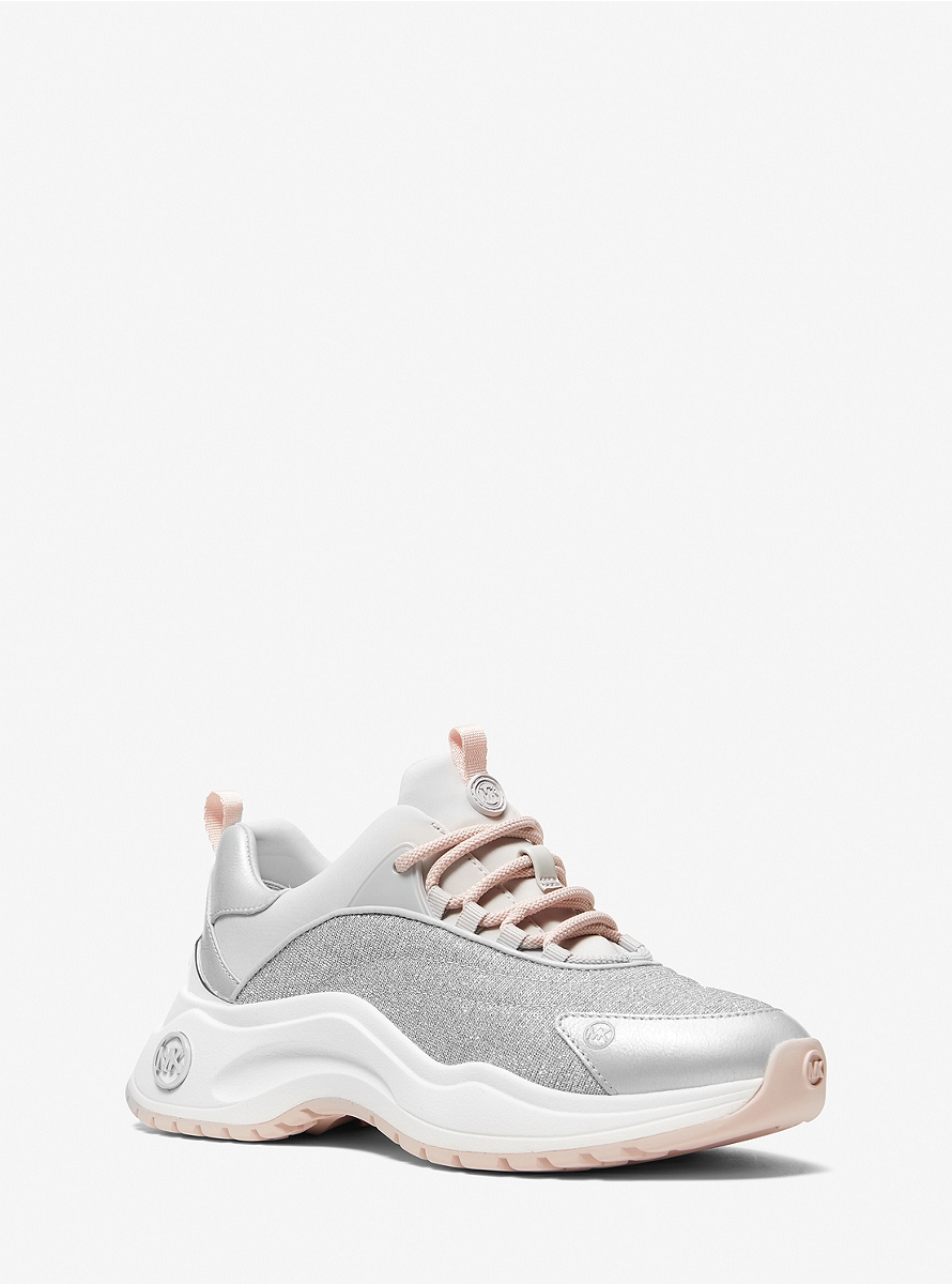 Women Trainers in Silver at Michael Kors GOOFASH