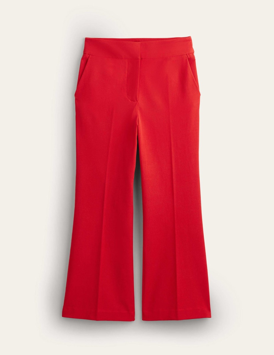 Women Trousers Red Boden GOOFASH