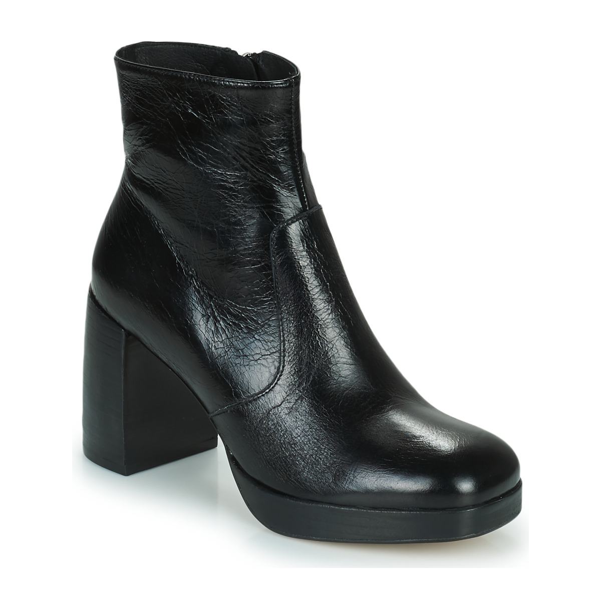 Women's Ankle Boots Black by Spartoo GOOFASH