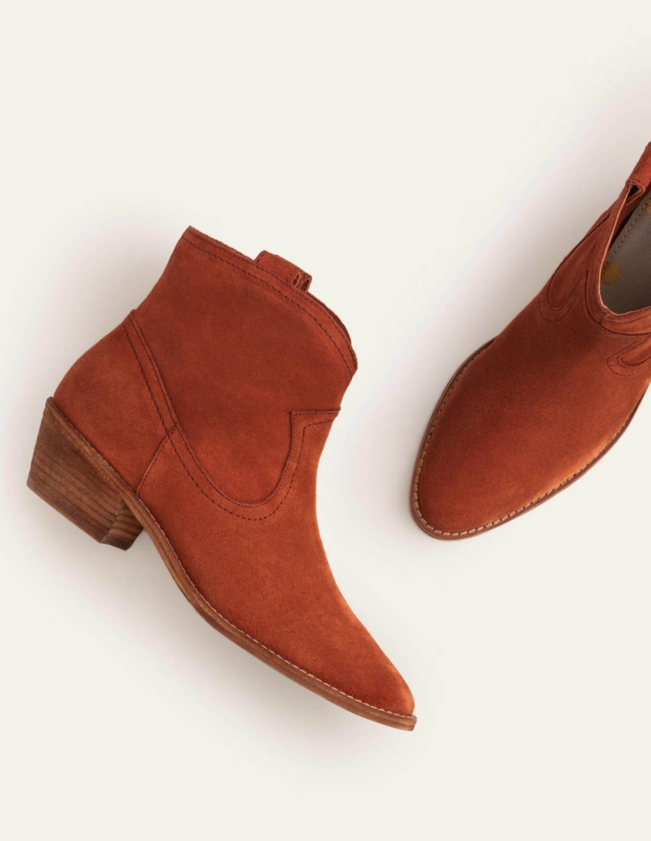 Women's Ankle Boots Red - Boden GOOFASH