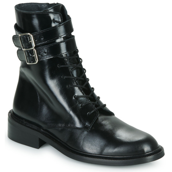 Womens Ankle Boots in Black Jonak Spartoo GOOFASH