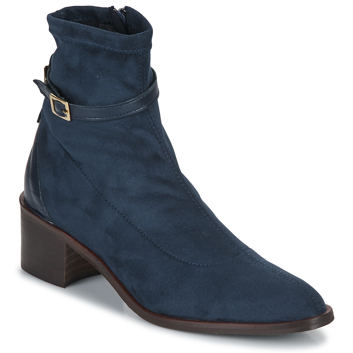 Womens Ankle Boots in Blue Spartoo - Jb Martin GOOFASH