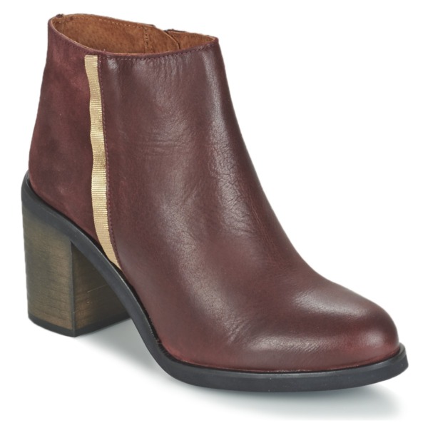 Womens Ankle Boots in Red Casualtitude - Spartoo GOOFASH