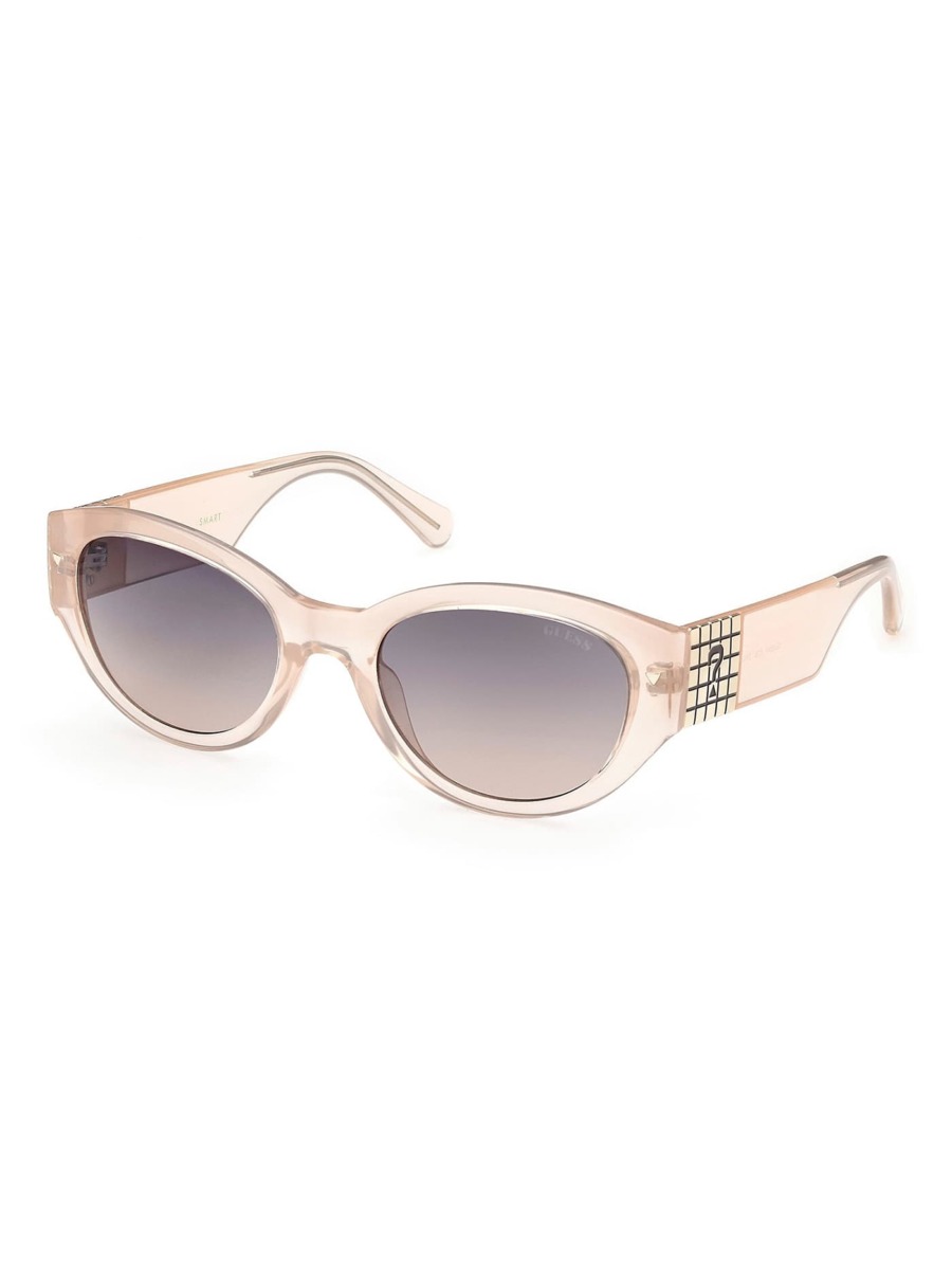 Womens Beige Sunglasses by Guess GOOFASH