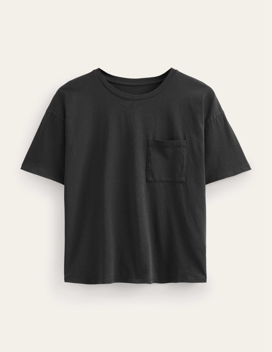Womens Black T-Shirt by Boden GOOFASH