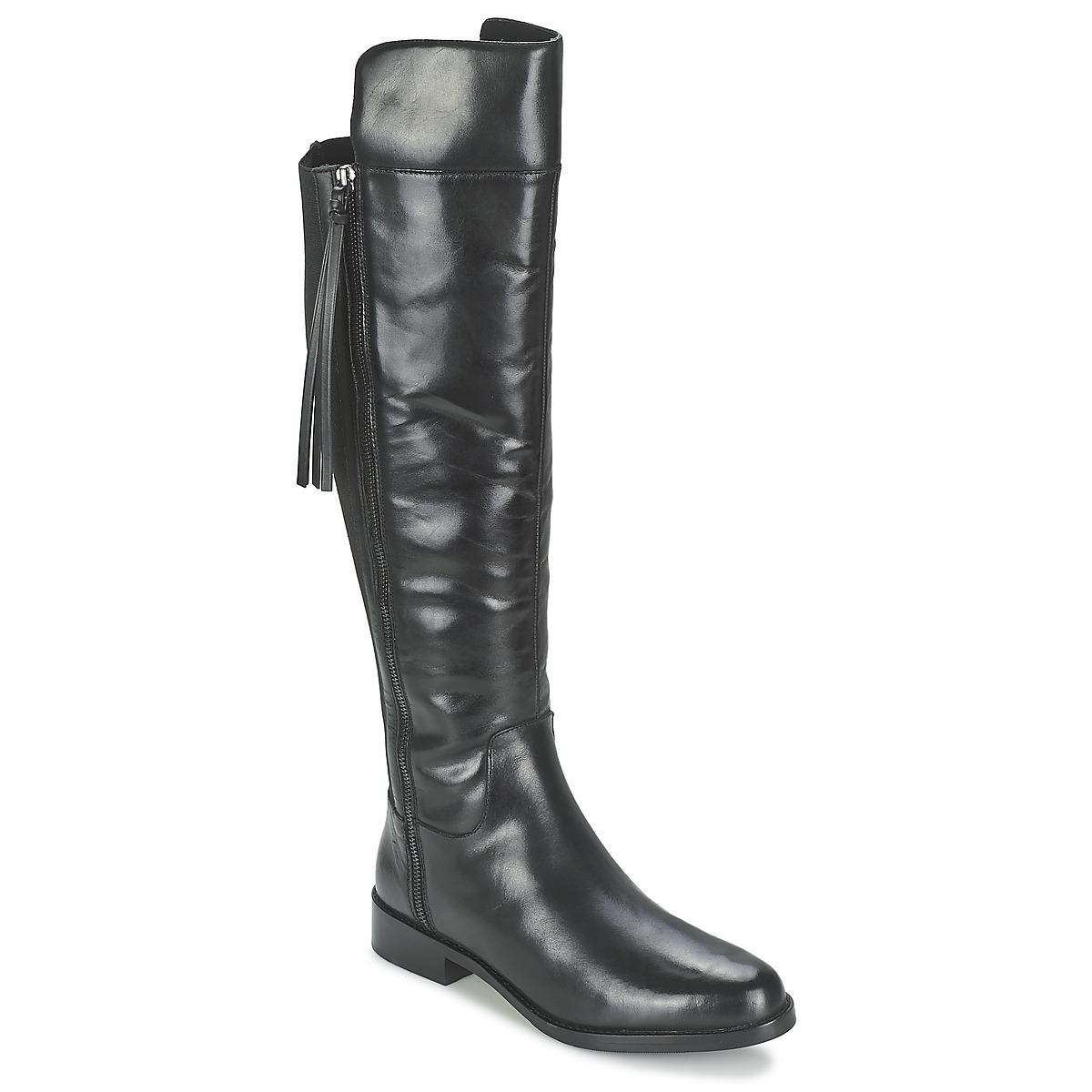 Women's Boots in Black French Connection - Spartoo GOOFASH