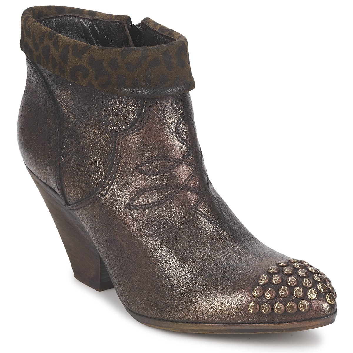 Women's Brown - Boots - Spartoo GOOFASH