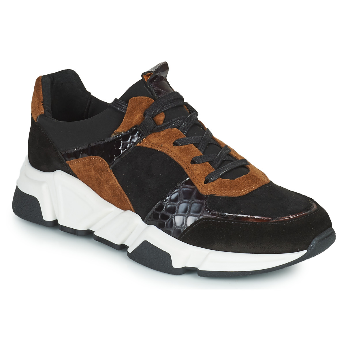Women's Brown Sneakers from Spartoo GOOFASH