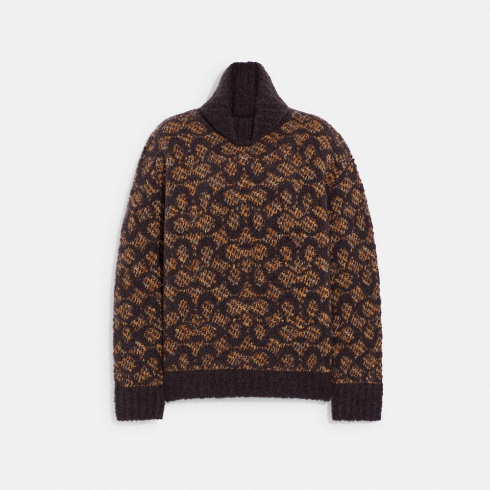 Women's Brown Sweater from Coach GOOFASH