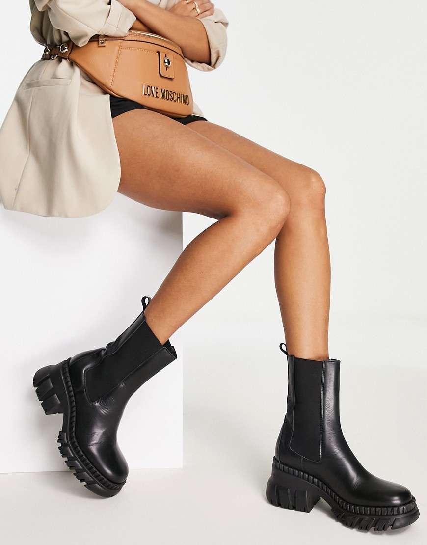 Women's Chelsea Boots in Black Asos GOOFASH