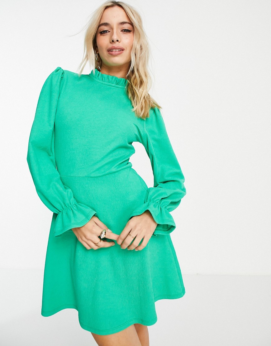 Women's Green Dress Asos Miss Selfridge GOOFASH