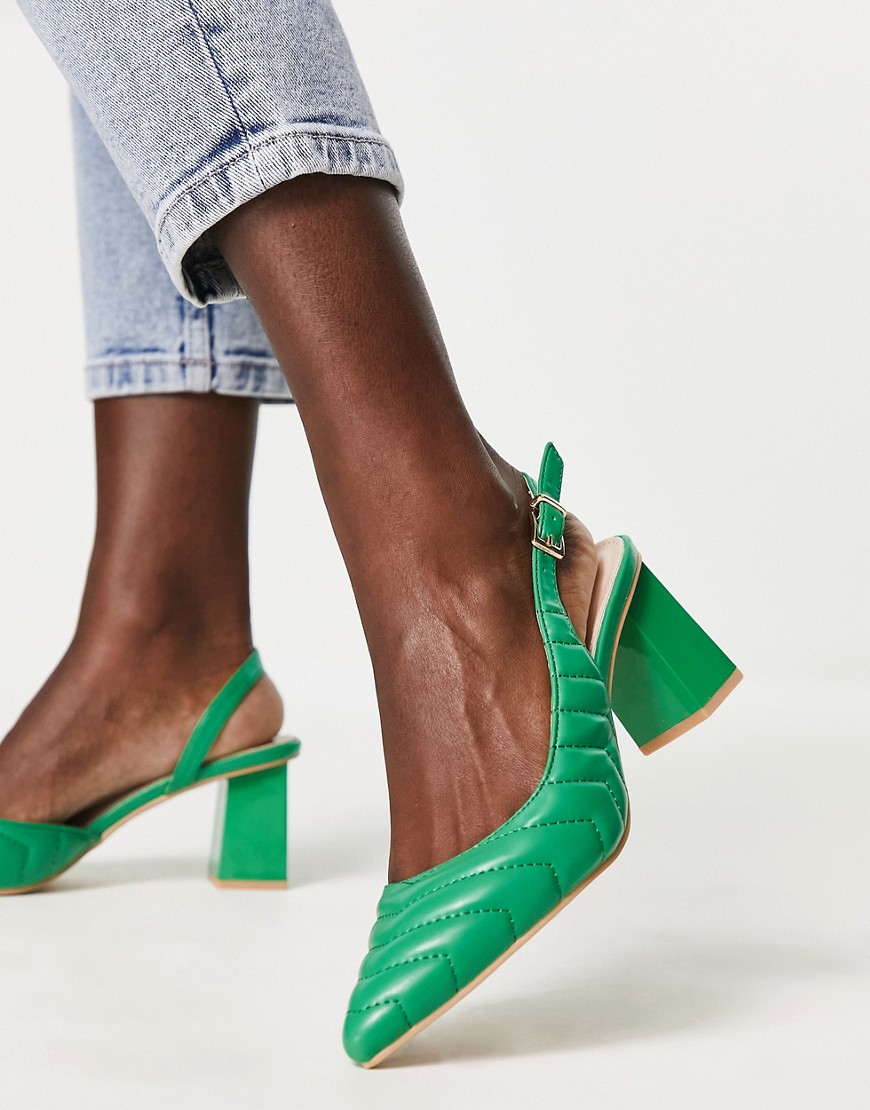 Women's High Heels Green - Asos GOOFASH