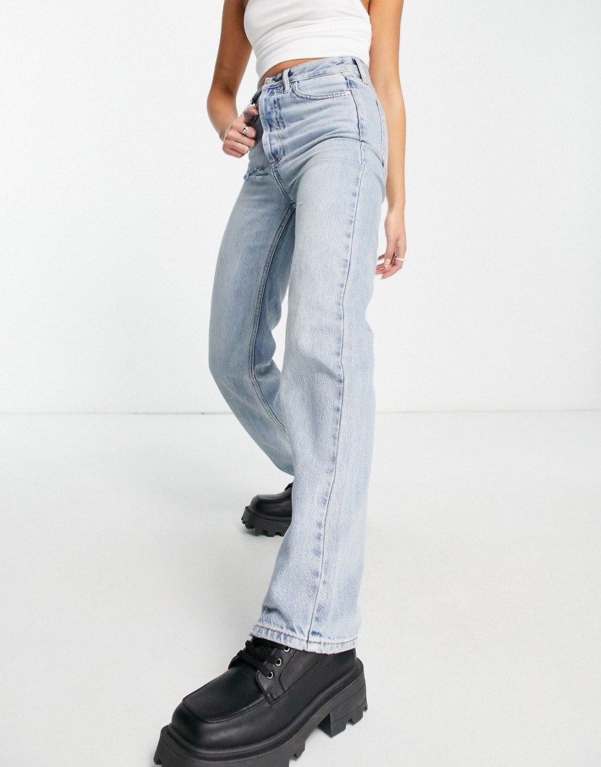 Women's Jeans in Blue Topshop - Asos GOOFASH