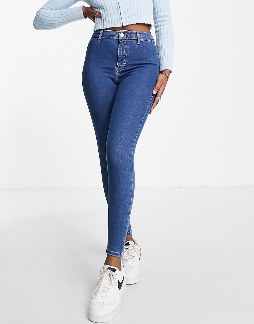 Womens Jeans in Blue from Asos GOOFASH