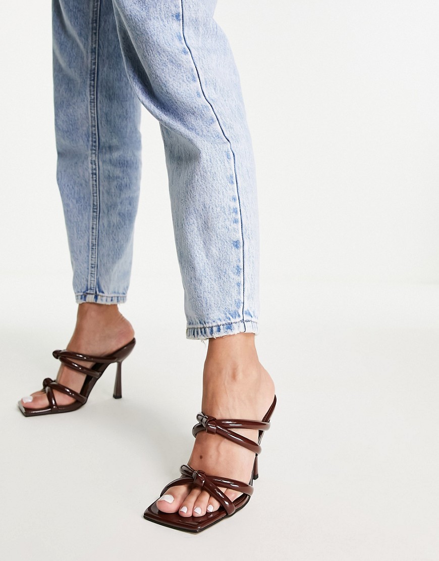 Womens Mules Brown from Asos GOOFASH