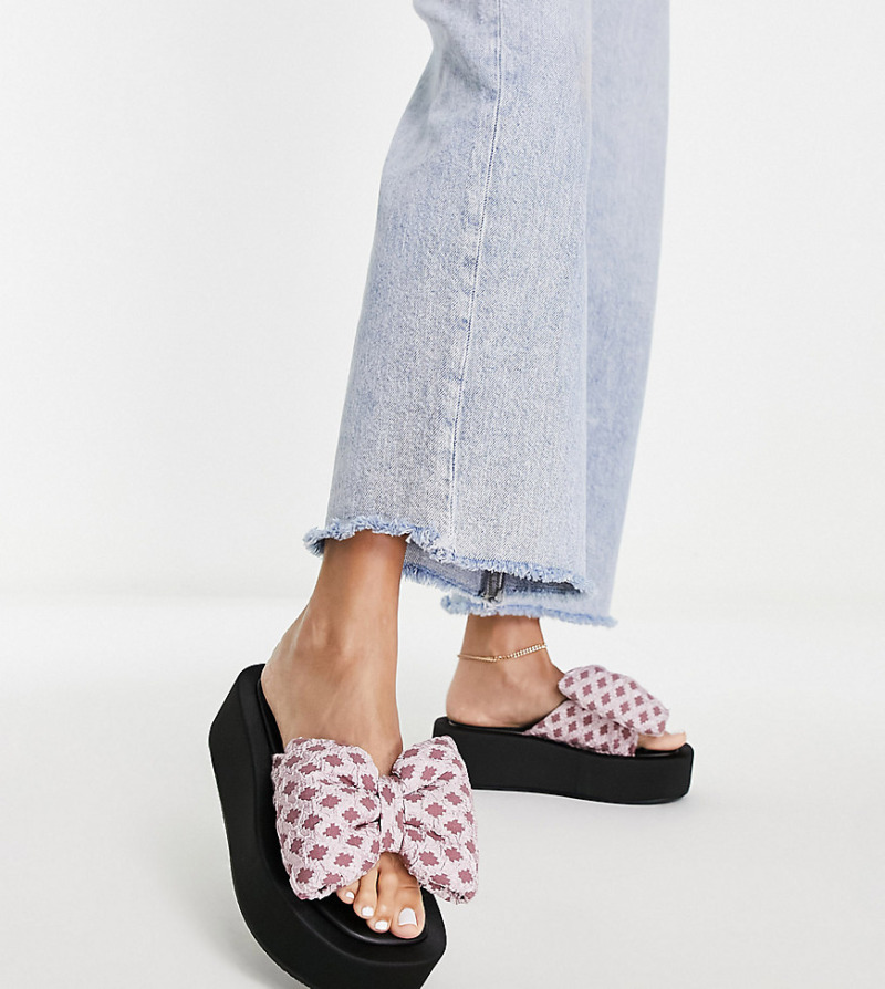 Women's Mules in Pink from Asos GOOFASH