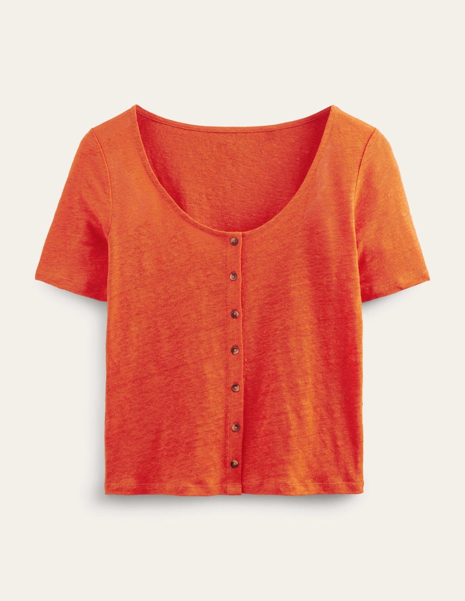 Womens Orange T-Shirt at Boden GOOFASH