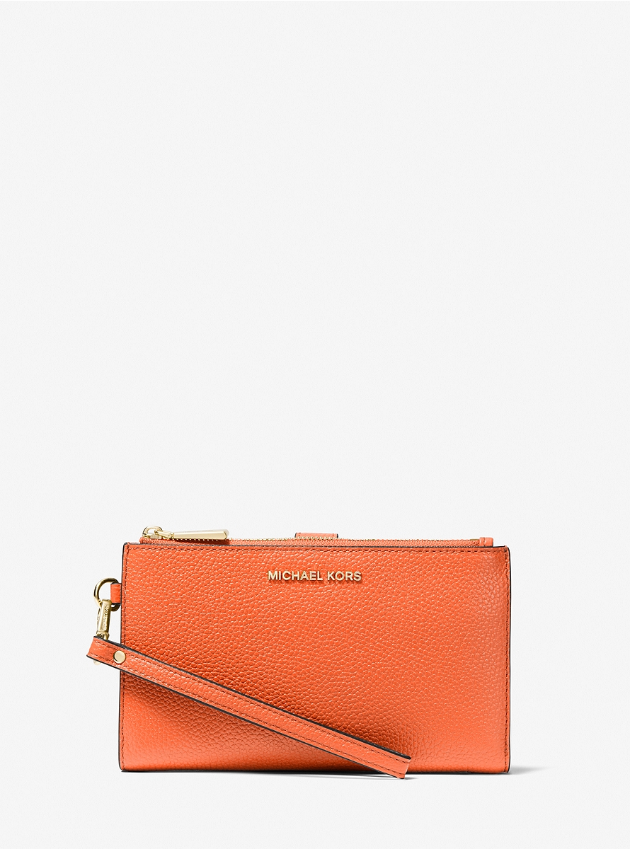 Womens Orange Wallet by Michael Kors GOOFASH