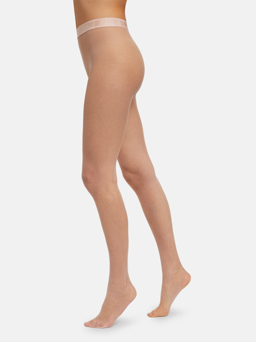 Women's Pink Tights Wolford GOOFASH