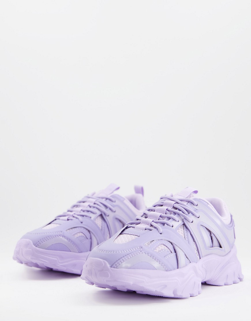 Womens Purple Sneakers by Asos GOOFASH
