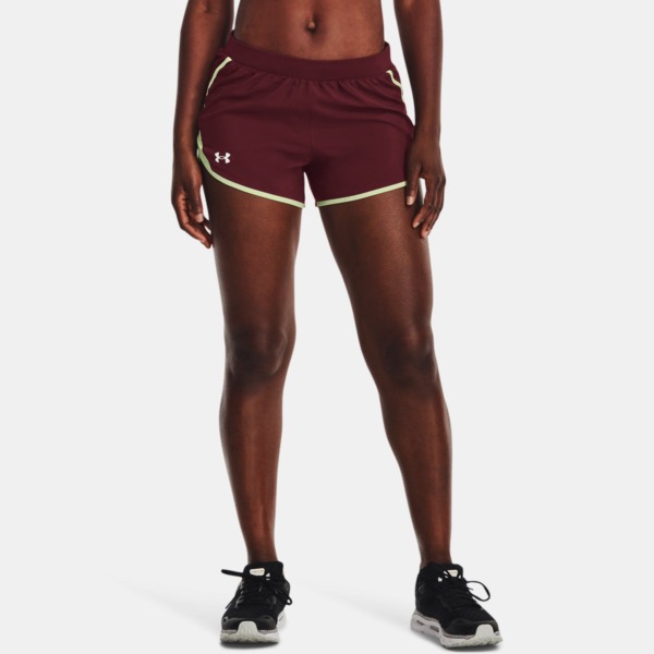 Womens Red Shorts by Under Armour GOOFASH