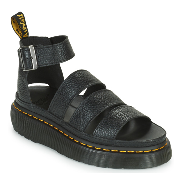 Women's Sandals Black Dr Martens - Spartoo GOOFASH