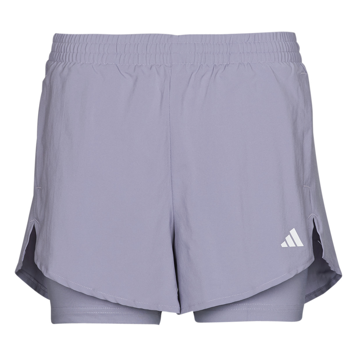 Womens Shorts Purple Adidas Spartoo GOOFASH