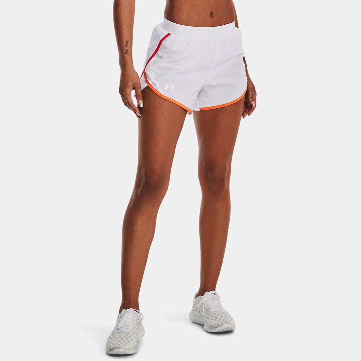 Women's Shorts White from Under Armour GOOFASH