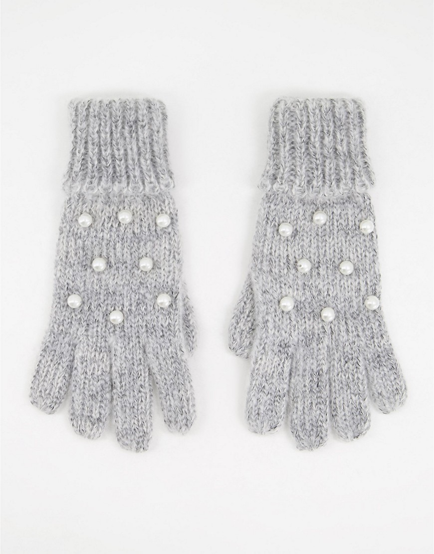 Womens Silver Gloves at Asos GOOFASH