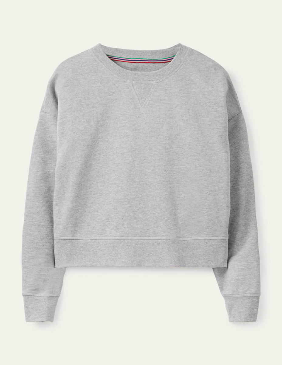 Womens Sweatshirt Grey - Boden GOOFASH