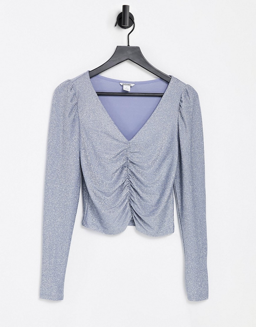 Womens Top Blue from Asos GOOFASH