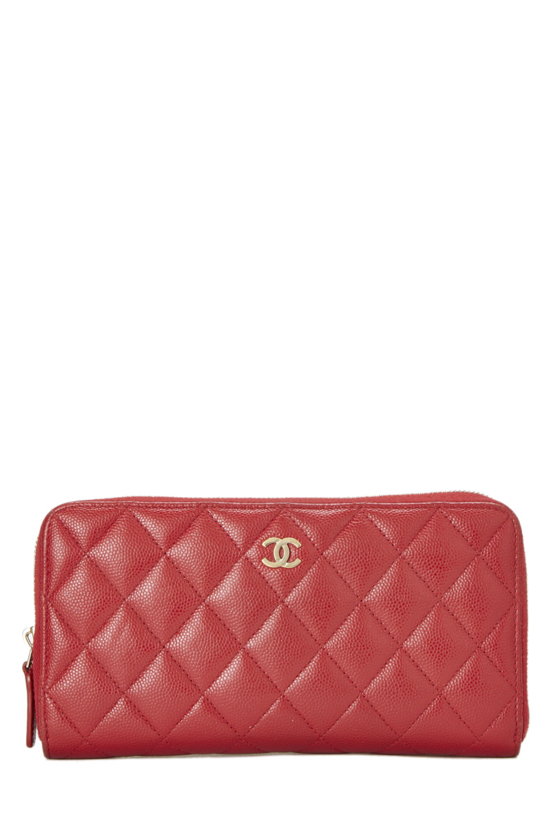 Women's Wallet Red WGACA Chanel GOOFASH