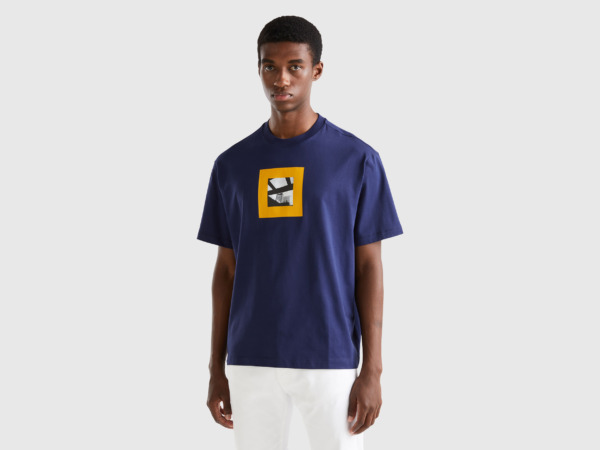 Benetton - Blue T-Shirt from United Colors of Benetton GOOFASH