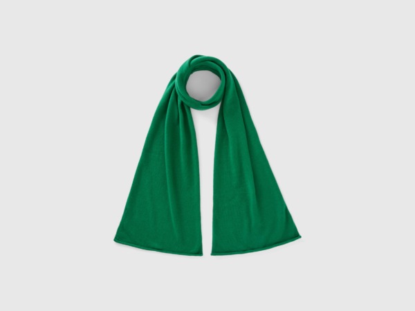 Benetton - Green Scarf United Colors of Benetton Man GOOFASH