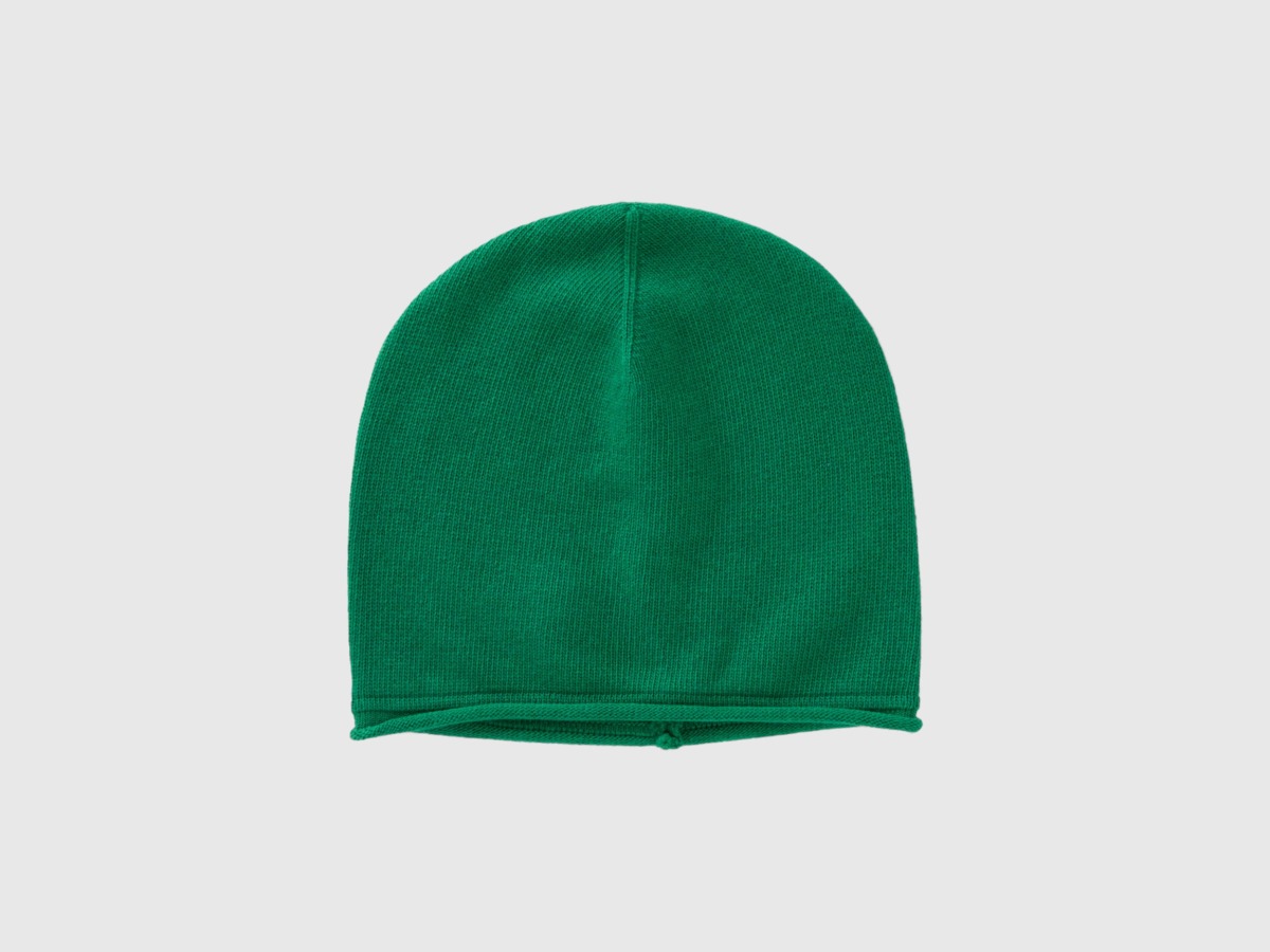 Benetton - Hat Green United Colors of Benetton GOOFASH