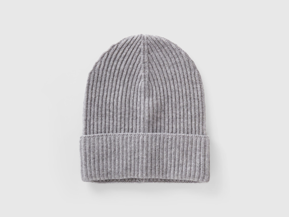 Benetton - Hat Grey for Women from United Colors of Benetton GOOFASH