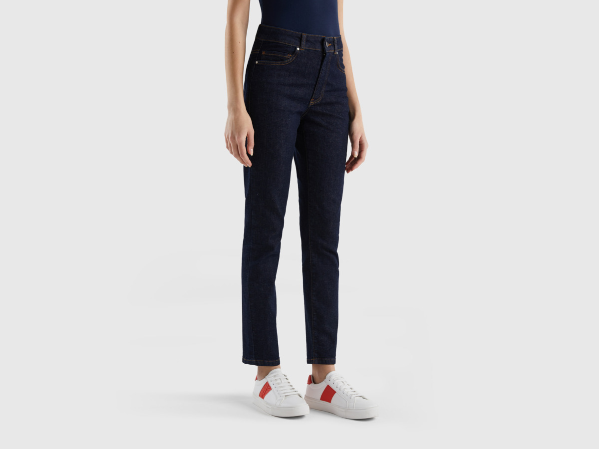 Benetton - Jeans Blue for Women from United Colors of Benetton GOOFASH