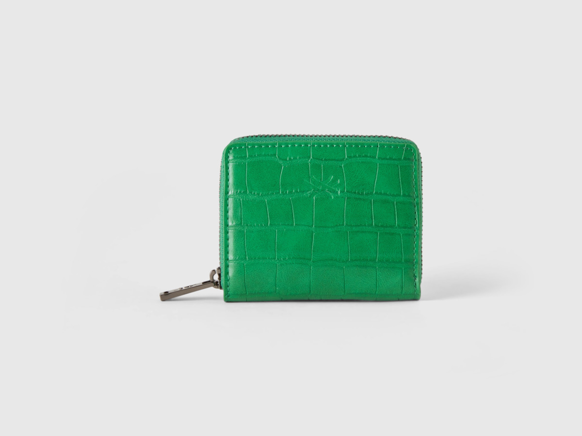 Benetton - Lady Wallet in Green by United Colors of Benetton GOOFASH