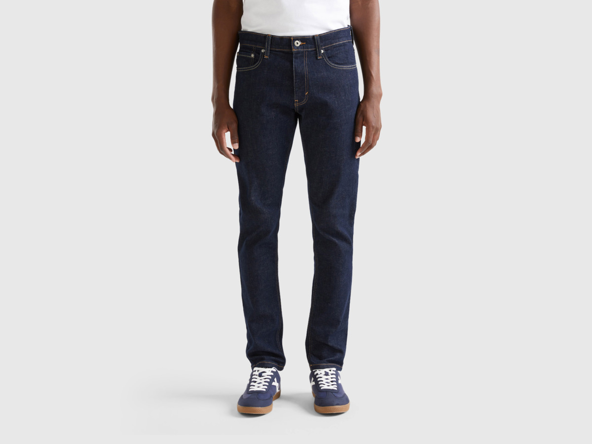 Benetton - Man Jeans in Blue by United Colors of Benetton GOOFASH