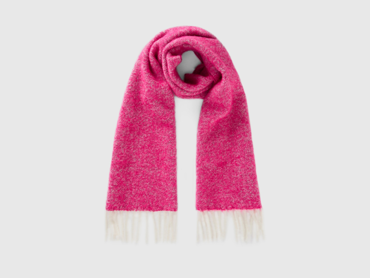 Benetton Pink Scarf from United Colors of Benetton GOOFASH