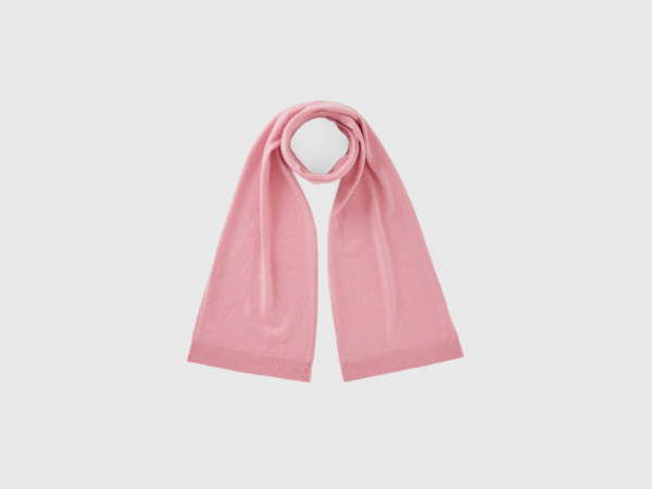 Benetton - Pink Women's Scarf United Colors of Benetton GOOFASH