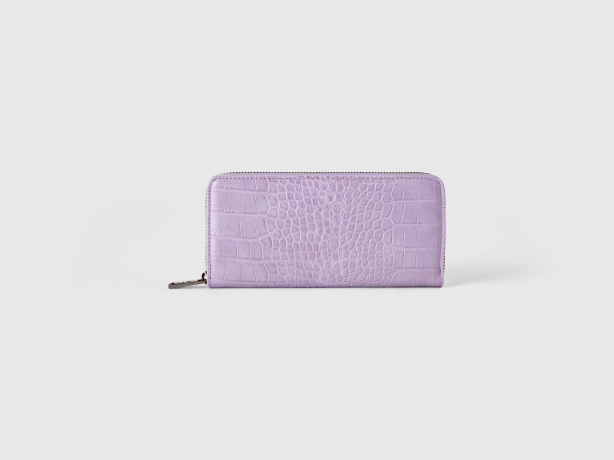 Benetton - Woman Purple Wallet GOOFASH